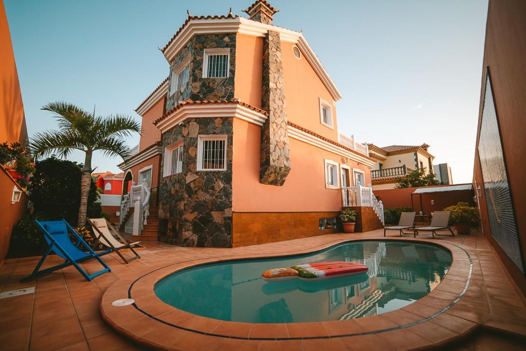 Villa Morada Sonneland Con Piscina Privada Climatizada マスパロマス エクステリア 写真