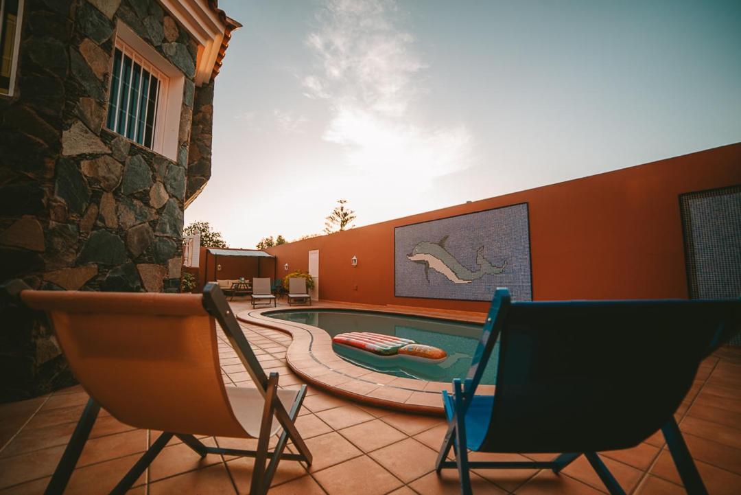 Villa Morada Sonneland Con Piscina Privada Climatizada マスパロマス エクステリア 写真